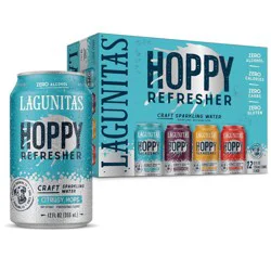 Lagunitas Hoppy Refresher Variety Non-Alcoholic Hop Water - 12pk/12 fl oz Cans