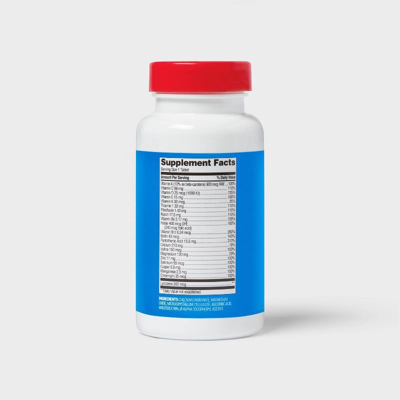slide 3 of 4, Men's Daily Multivitamin Tablets - 100ct - up&up™, 100 ct