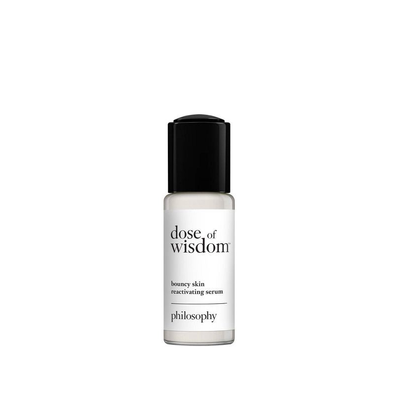 slide 1 of 10, philosophy Dose of Wisdom Bouncy Skin Reactivating Serum - 1 fl oz - Ulta Beauty, 1 fl oz