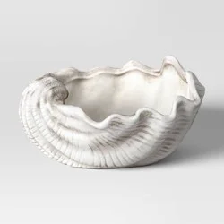 Small Shell Ceramic Planter 6.75"x7" White -Threshold™