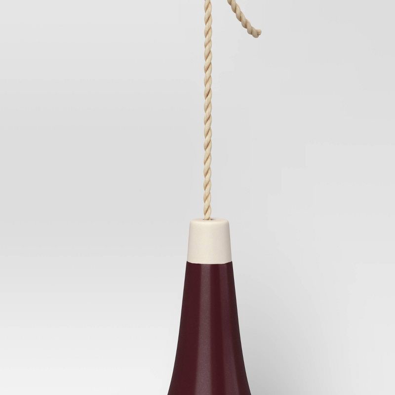 slide 3 of 4, Ceramic Matte Tray Bird Feeder 6.69" Purple - Threshold™, 1 ct