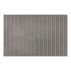 Mohawk Enduring Stripe Scatter Rug, 30 in x 45 in, Grey