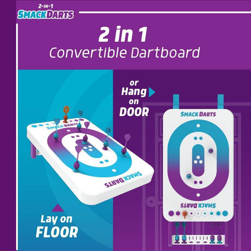 slide 2 of 7, Eastpoint Smack Darts Dartboard, 1 ct