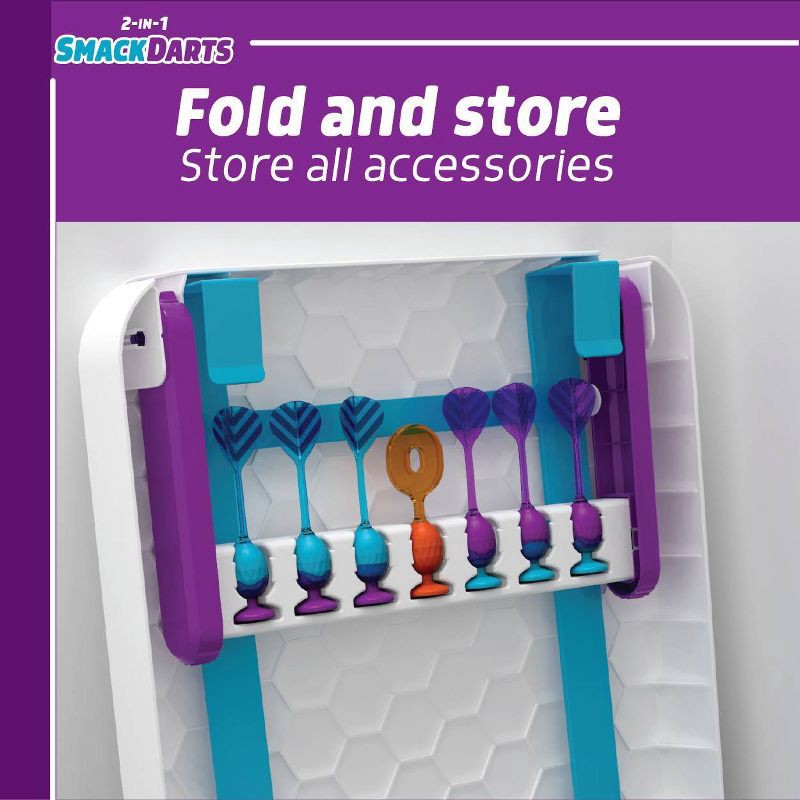 slide 5 of 7, Eastpoint Smack Darts Dartboard, 1 ct