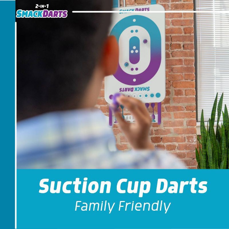 slide 6 of 7, Eastpoint Smack Darts Dartboard, 1 ct