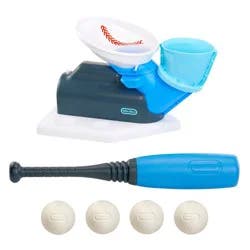 Little Tikes 2-in-1 Pop and Pitch Trainer Toy Baseball Set - 6pc