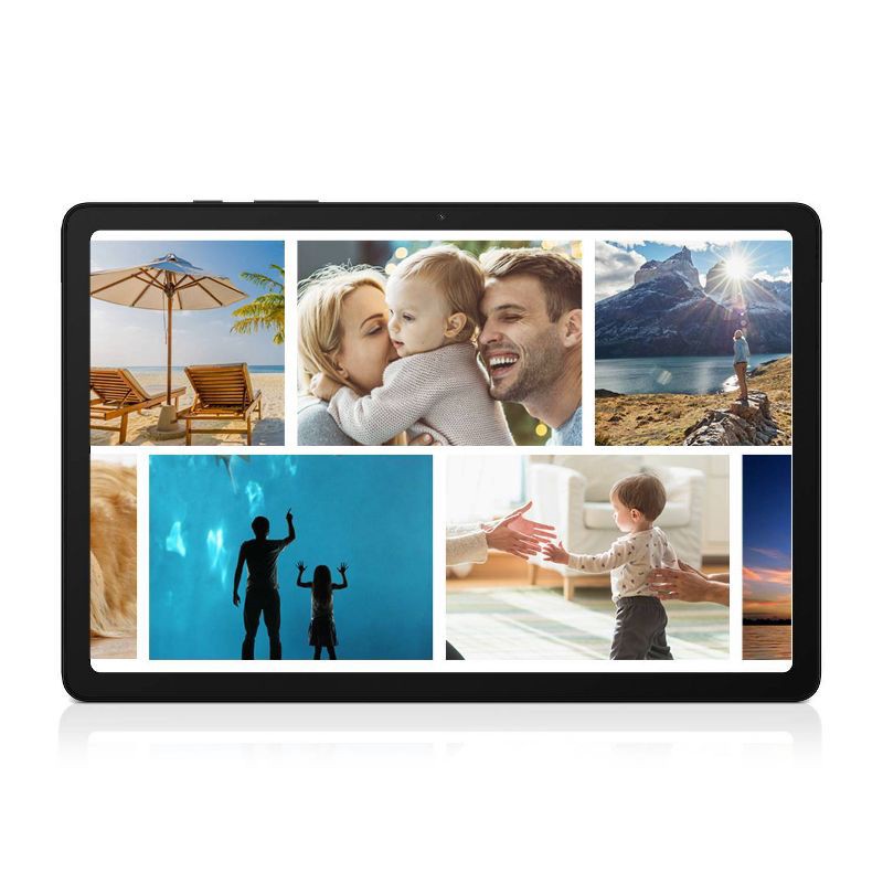 slide 7 of 10, Samsung Galaxy Tab A9+ 11" Tablet with 128GB Storage - Graphite: Face Detection Tech, Wi-Fi 5, 1 ct