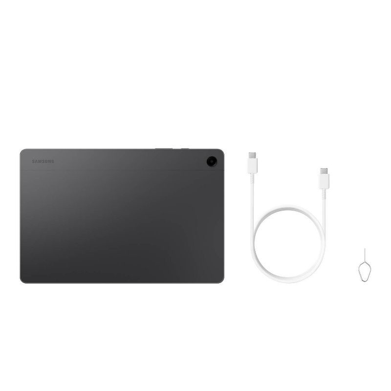 slide 10 of 10, Samsung Galaxy Tab A9+ 11" Tablet with 128GB Storage - Graphite: Face Detection Tech, Wi-Fi 5, 1 ct