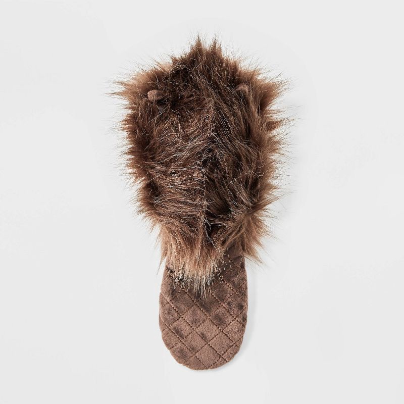slide 3 of 4, Long Pile Beaver Plush Toy - Boots & Barkley™ Brown, 1 ct