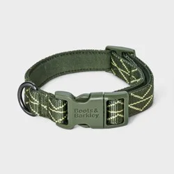 Comfort Dog Collar - M - Dark Green - Boots & Barkley™