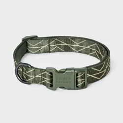 Comfort Dog Collar - XL - Dark Green - Boots & Barkley™