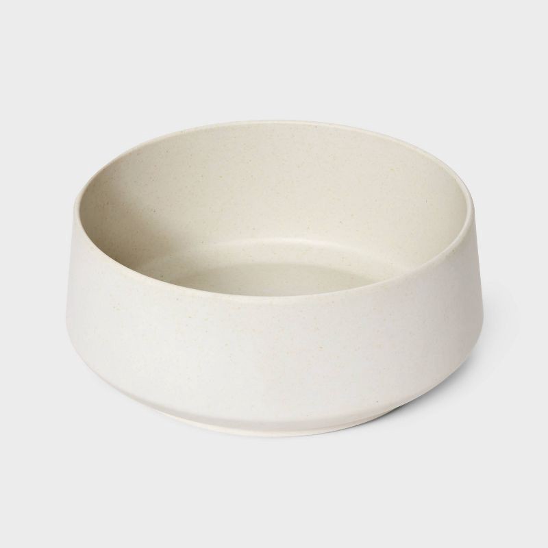 slide 1 of 3, 48 fl oz Bamboo Melamine Cat & Dog Bowl - Boots & Barkley™ Gray, 48 fl oz