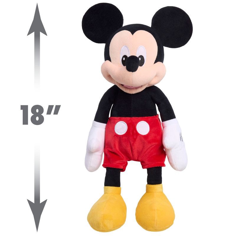slide 3 of 5, Disney Signature Collection Mickey Plush: Stuffed Toy Polyester Mouse, 1 ct