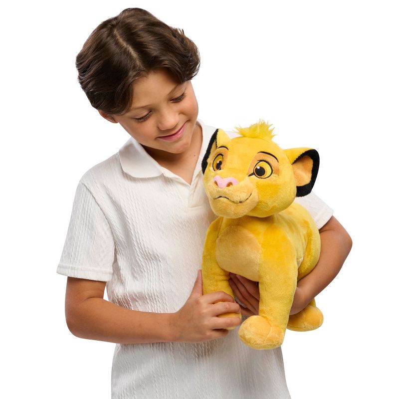 slide 2 of 5, Disney Signature Collection Simba Plush: Character Lion Stuffed Toy by Official Brand, 1 ct