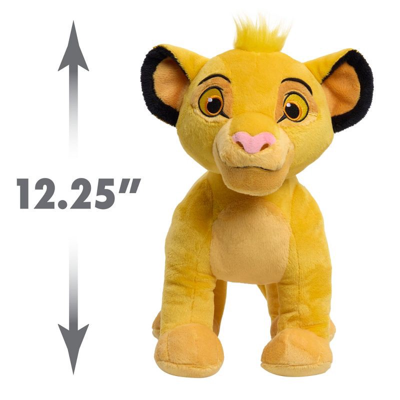 slide 3 of 5, Disney Signature Collection Simba Plush: Character Lion Stuffed Toy by Official Brand, 1 ct