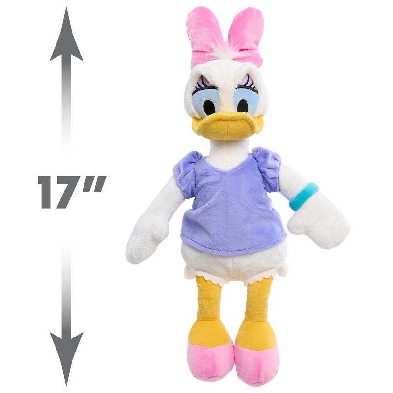 slide 3 of 5, Disney Signature Collection Daisy Plush: Character Stuffed Animal Toy, Polyester Duck, 1 ct