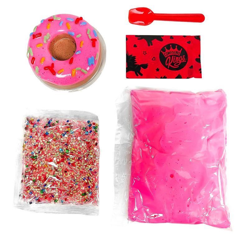 slide 2 of 6, Compound Kings Butter Blizzy Strawberry Donut Slime, 1 ct