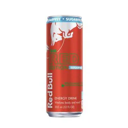 Red Bull Sugar free Red Edition Energy Drink - 12 fl oz Can