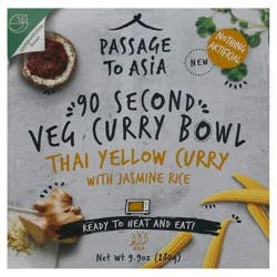 Passage To Asia Veg Entree Thai Currey Yellow - 9.87 Oz
