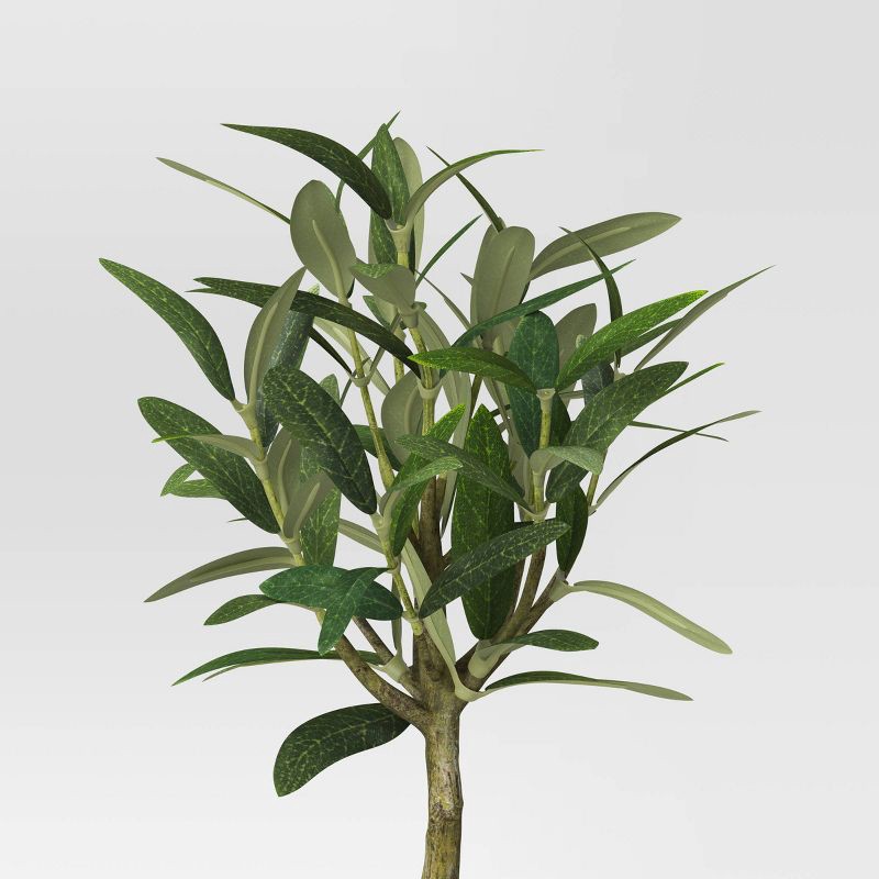 slide 3 of 4, Threshold designed w/Studio McGee 12" Olive Artificial Plant - Threshold™ designed with Studio McGee, 1 ct