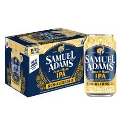 Samuel Adams Sam Adams Just the Haze Non-Alcoholic IPA Beer - 6pk/12 fl oz Cans