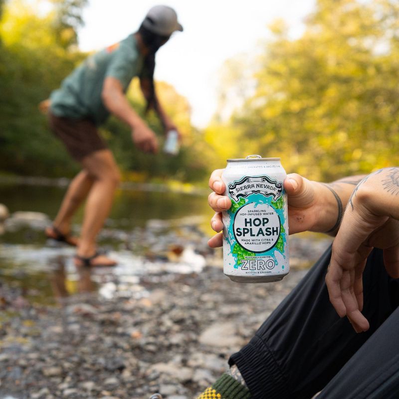 slide 6 of 9, Sierra Nevada Hop Splash Sparkling Hop Water Non-Alcoholic - 6pk/12 fl oz Can, 6 ct; 12 fl oz