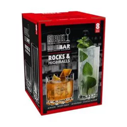Riedel 8 Pc Rocks & Highballs