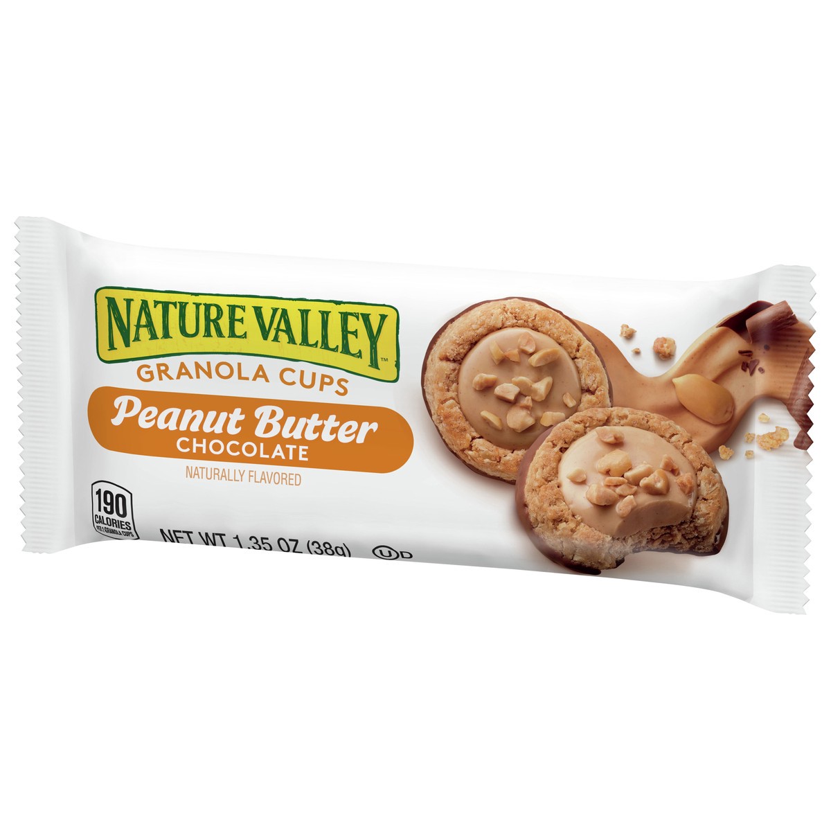 slide 4 of 13, Nature Valley Peanut Butter Chocolate Granola Cups 1.35 oz, 1.35 oz