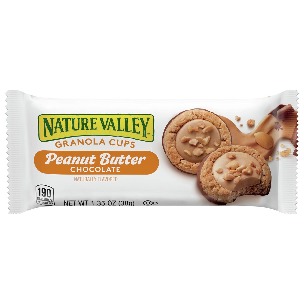 slide 1 of 13, Nature Valley Peanut Butter Chocolate Granola Cups 1.35 oz, 1.35 oz