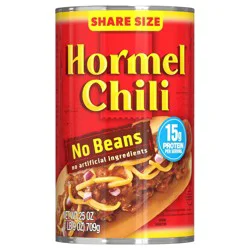 Hormel No Beans Chili 25 oz