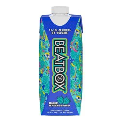 BeatBox Beverages Blue Razzberry - 500ml Box