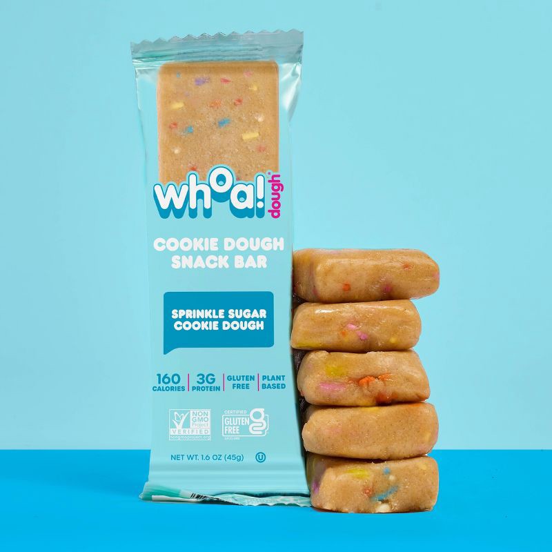 slide 4 of 7, Whoa! Dough Whoa Dough Sprinkle Sugar Cookie Bars – 6.4oz/4pk, 4 ct; 6.4 oz