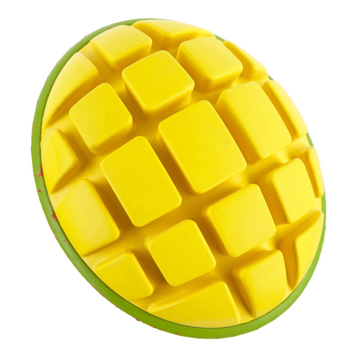 slide 1 of 9, BARK Super Chewer Dog Toy Go Mango Large, 1 ct