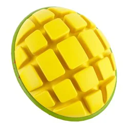 BARK Super Chewer Dog Toy Go Mango Large