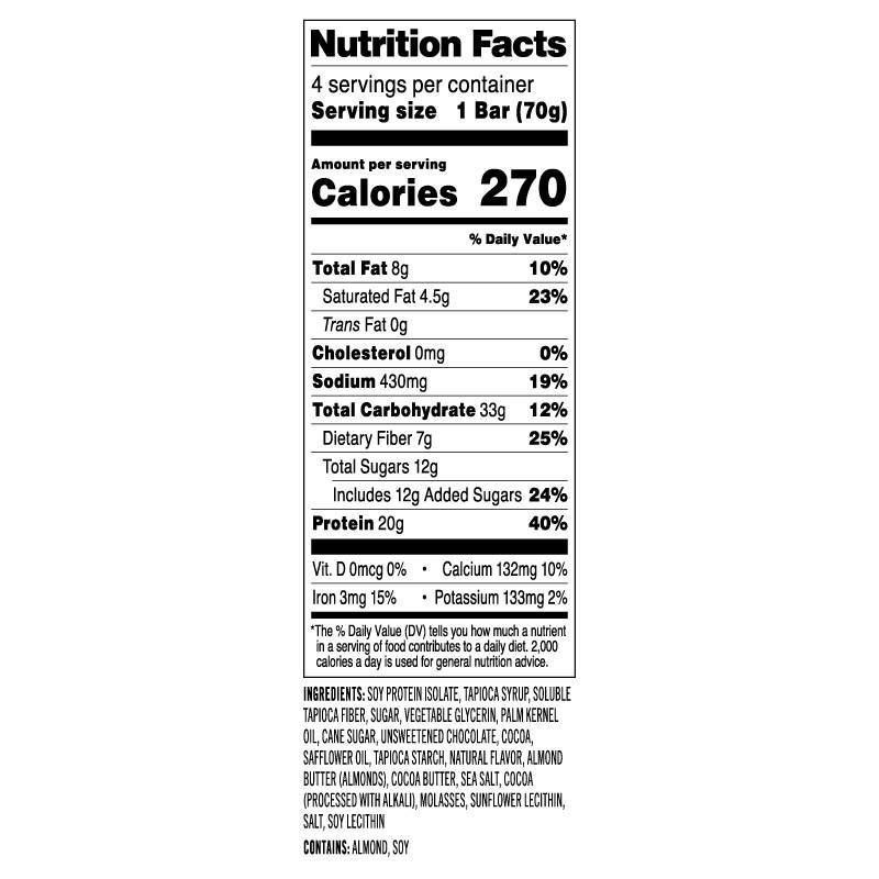slide 3 of 5, PROBAR Cookie Dough Protein Bar - 10oz/4pk: 20g Protein, Muscle Growth, Chewy, 10 oz, 4 ct, 20 gram