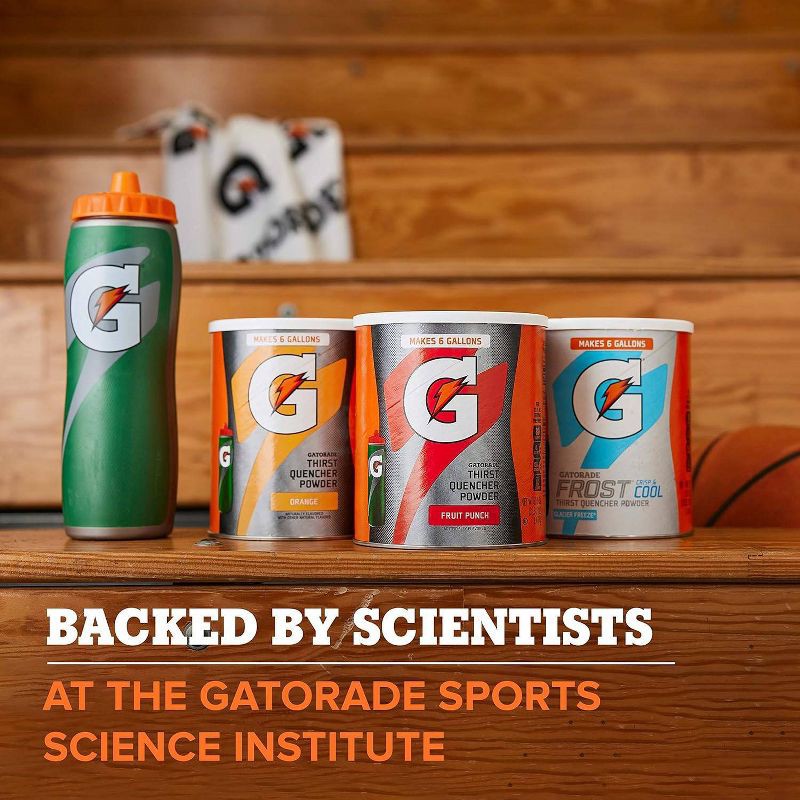slide 5 of 7, Gatorade Orange Sports Drink Mix - 51oz: Electrolyte Powder, Non-Caffeinated, 51 oz