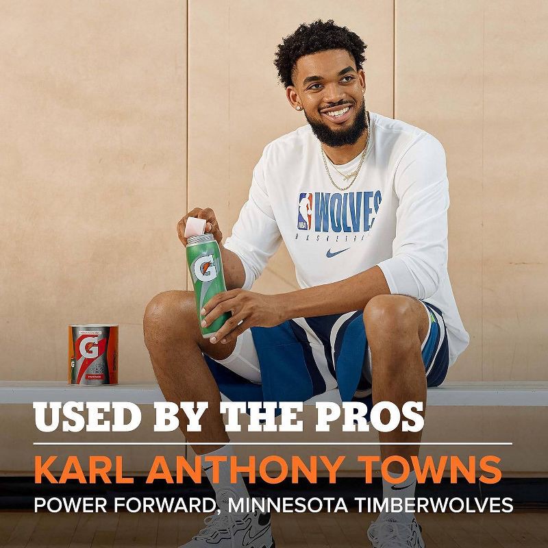 slide 6 of 7, Gatorade Orange Sports Drink Mix - 51oz: Electrolyte Powder, Non-Caffeinated, 51 oz