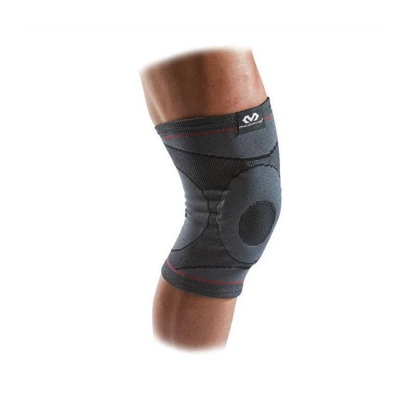 slide 1 of 5, McDavid Sport Compression Knit Knee Sleeve with Gel Buttress - (L /XL): Tendonitis & Arthritis Support, 1 ct