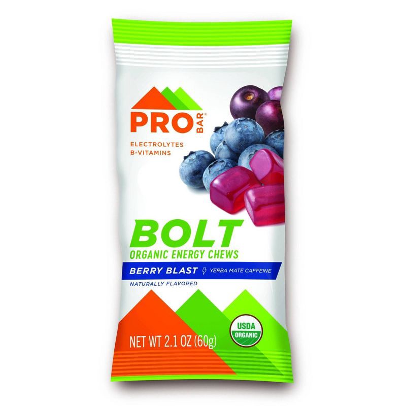 slide 5 of 5, PROBAR Berry Blast Bolt Energy Chew - 8.4oz/4pk: Sports Performance, Endurance, Chewy, 4 ct; 8.4 oz
