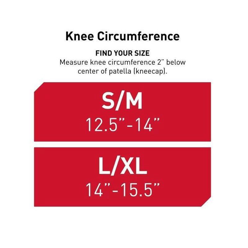 slide 5 of 5, McDavid Sport Compression Knit Knee Sleeve with Gel Buttress - S/M: Tendonitis & Arthritis Support, 1 ct