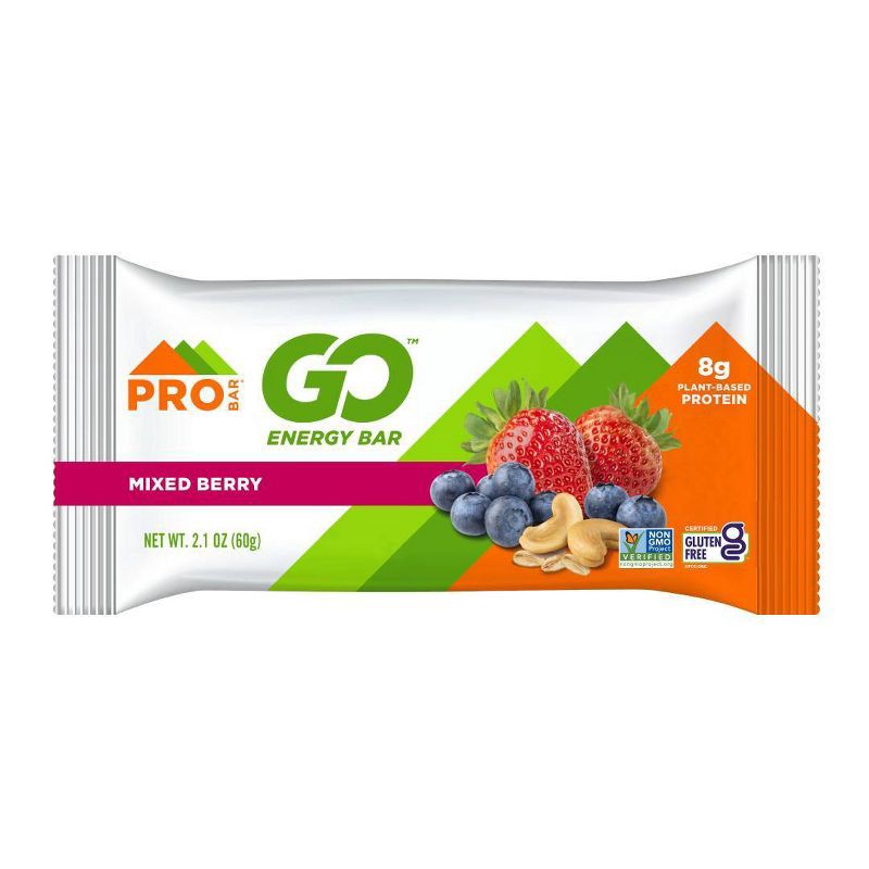 slide 5 of 5, PROBAR Mixed Berry Go Energy Bar - 8.4oz/4pk, 4 ct; 8.4 oz