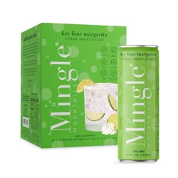 Mingle Mocktails Non-Alcoholic Margarita - 4pk/12 fl oz Cans
