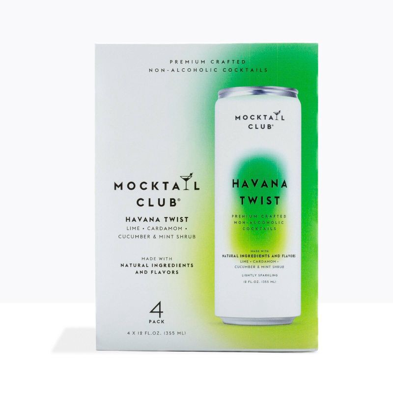 slide 2 of 5, Mocktail Club Non-Alcoholic Havana Twist - 4pk/12 fl oz Cans, 4 ct; 12 fl oz