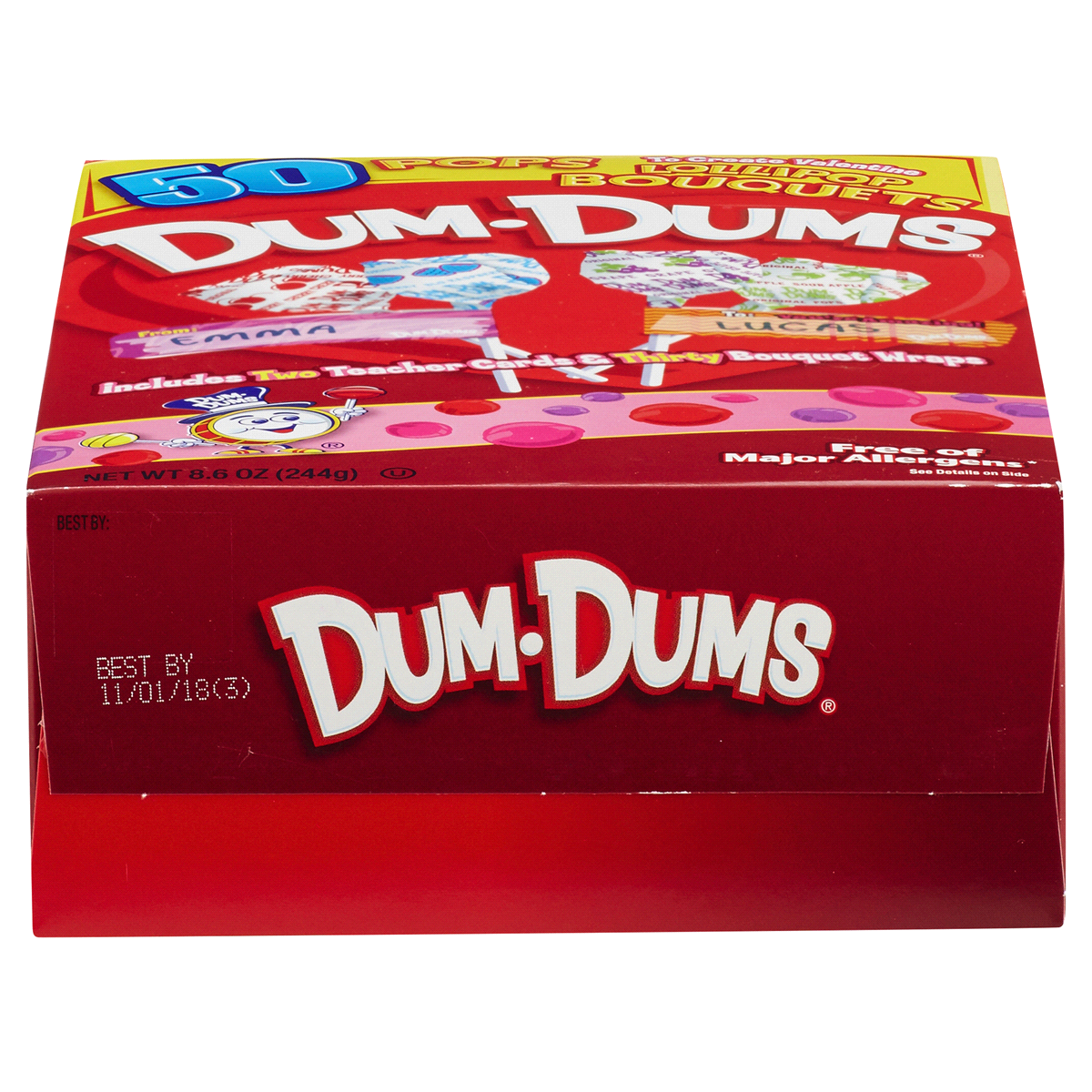 slide 6 of 8, Dum Dums Val Exchange Kit - 8.6 OZ, 8.6 oz