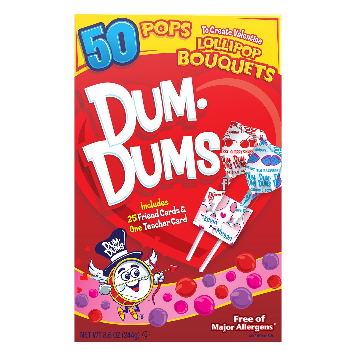 slide 1 of 8, Dum Dums Val Exchange Kit - 8.6 OZ, 8.6 oz