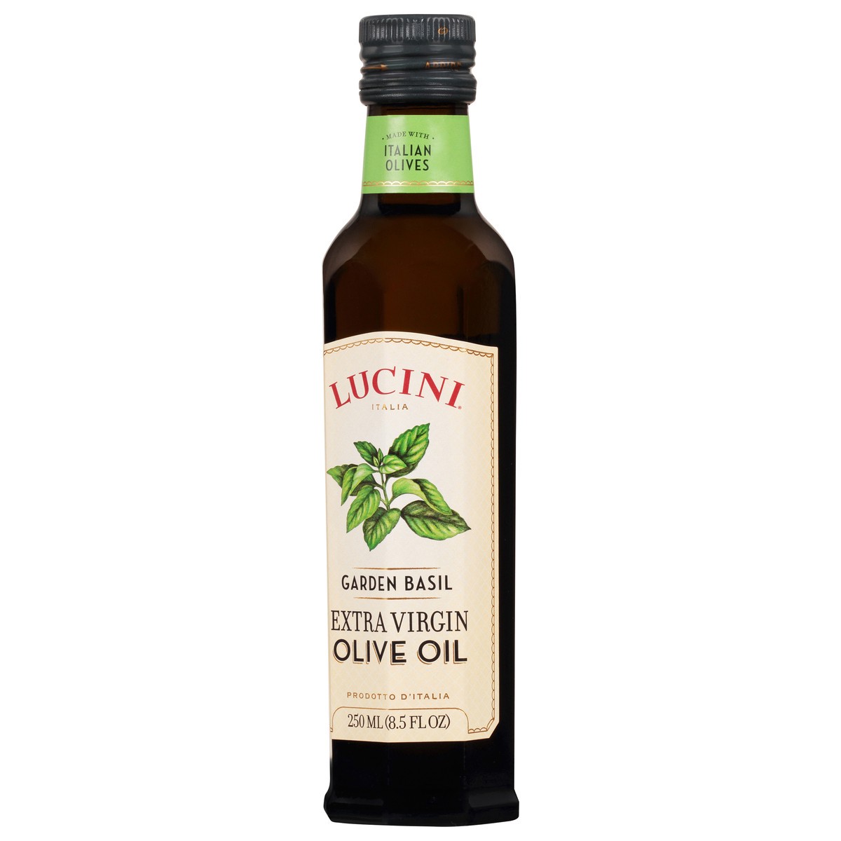 slide 3 of 13, Lucini Garden Basil Extra Virgin Olive Oil 8.5 fl oz, 8.5 fl oz