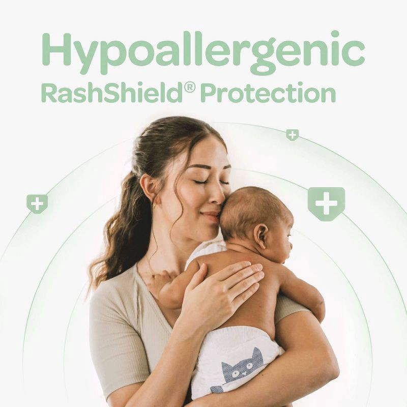 slide 5 of 10, Parasol Chlorine-Free Diapers with RashShield Protection - Size 1 - 88ct, 1 x 88 ct