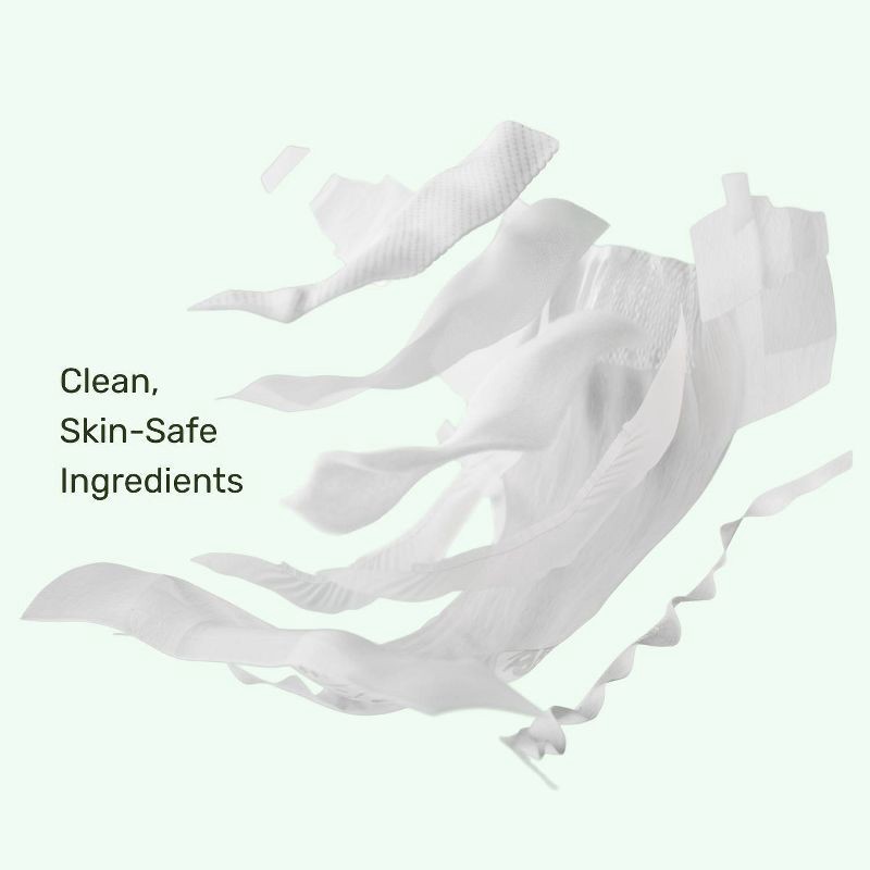 slide 6 of 10, Parasol Chlorine-Free Diapers with RashShield Protection - Size 1 - 88ct, 1 x 88 ct