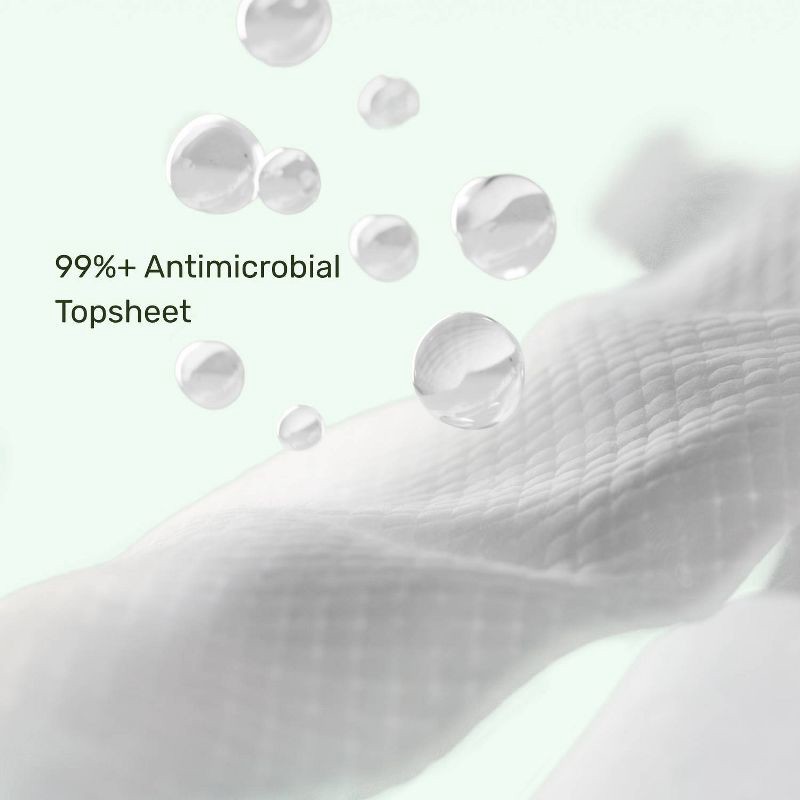 slide 7 of 10, Parasol Chlorine-Free Diapers with RashShield Protection - Size 1 - 88ct, 1 x 88 ct