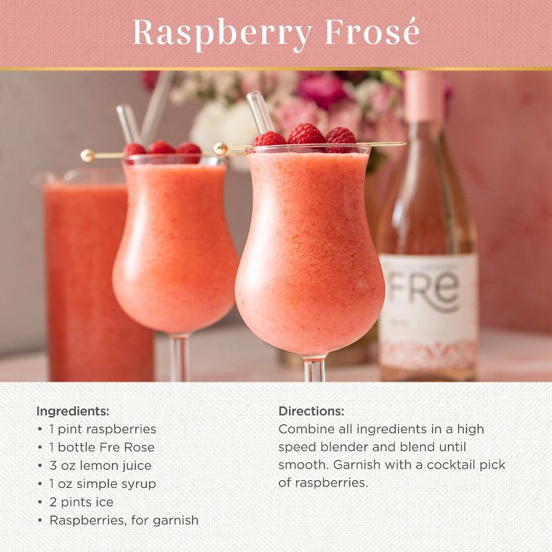 slide 5 of 9, Fre Non-Alcoholic Rose - 750ml Bottle, 750 ml